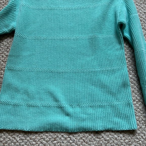 TALBOTS - Pima Cotton Bateau Neck Sweater - NEW with Tag - Picture 2 of 11